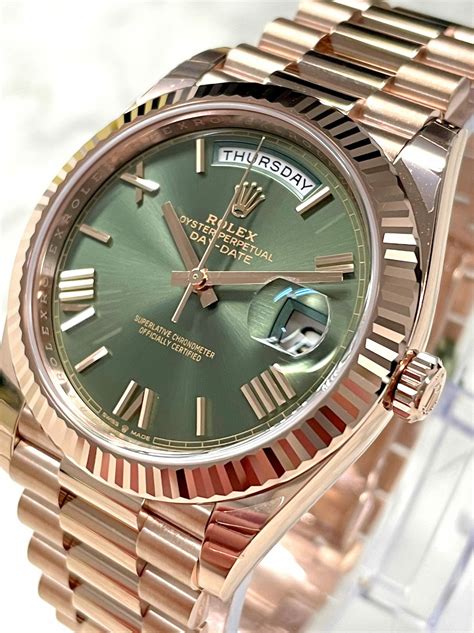 rolex.rose gold|Rolex day date 40 228235.